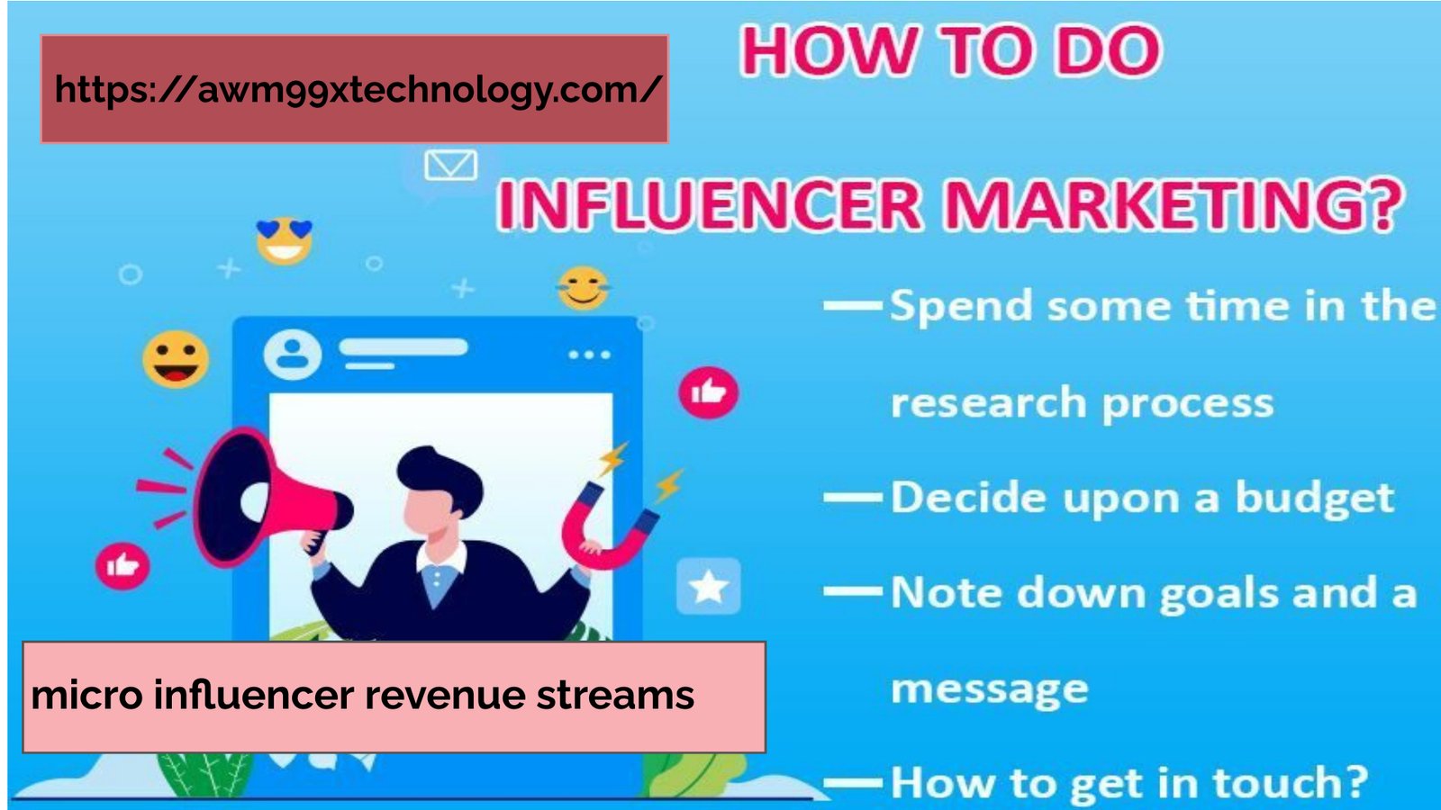 micro influencer revenue streams