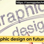 graphic design on future tech